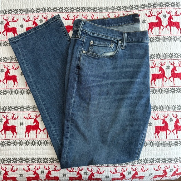 Abercrombie Jeans Straight Stretch 38 x 32 - Picture 1 of 1